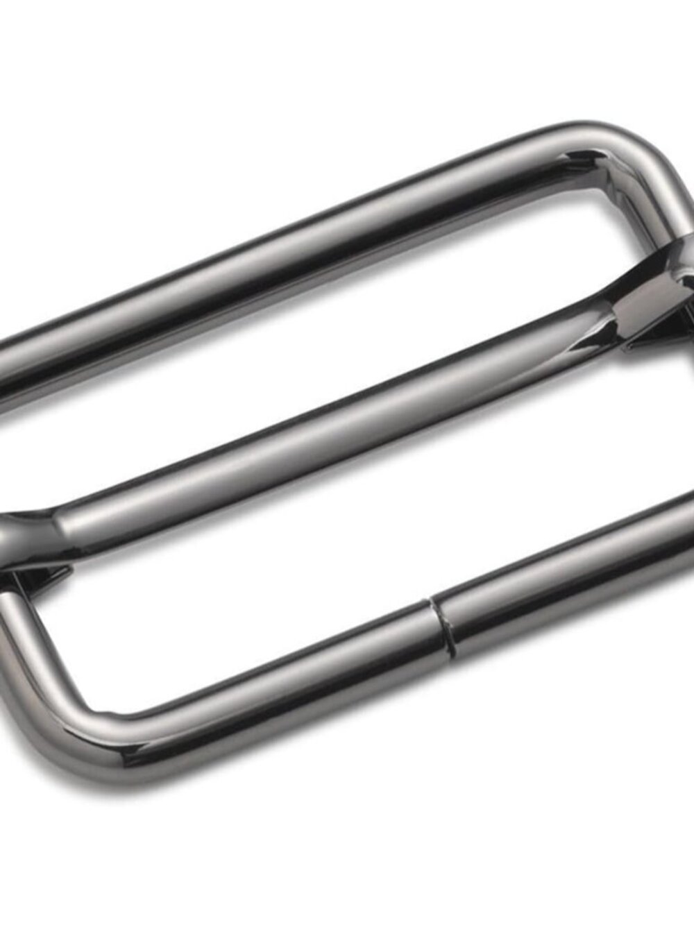 20 Pack 1-1/2 Inch Metal Adjustable Slide Buckles Tri-Glide Adjuster Suspender S